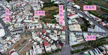 草屯市場旁雙店面|可單獨評估  南投土地買賣