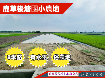 鹿草後塘國小農地