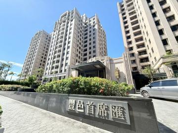 中壢社區大樓 烏樹林工業區潛龍國小家樂福3房車位豐邑首席匯)