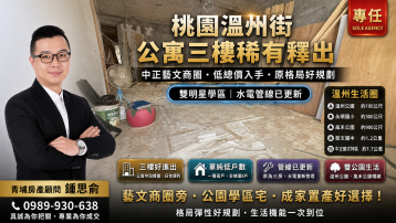 青埔買房買屋 中路特區 溫州街公寓三樓B