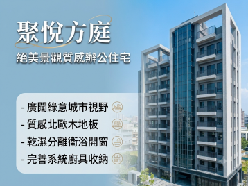 【許大D】聚悅方庭★三房平車★高樓層絕美景觀質感住宅