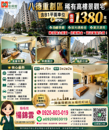 八德重劃區商圈雙學區景觀電梯超值美3房車位八德捷運買房首選