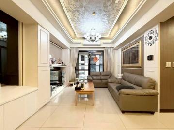 實登價｜富宇綠都心｜精緻美裝潢三房平車附充電樁