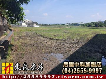 外埔上鐵山農地 后里大甲買屋