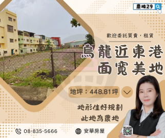 烏龍近東港面寬美地 琉球房地女神