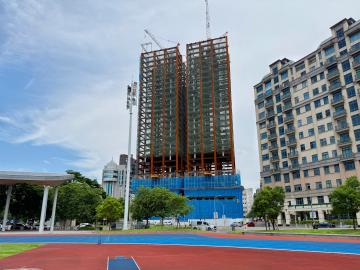 新竹社區大樓 預售屋新竹之昇C棟 面18尖山視野 三房雙平車