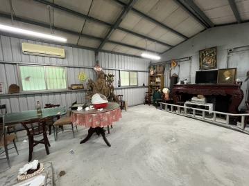 近展覽館農地+有電+鐵皮屋+創意生活首選