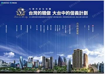 房產買賣專家l七期天際線｜市政愛悦高樓視野｜全新兩房平車