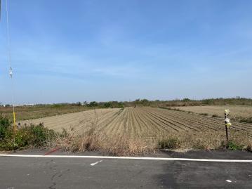 台南北區買房 將軍北埔社區旁10米路邊雙面臨路1.1分農保地