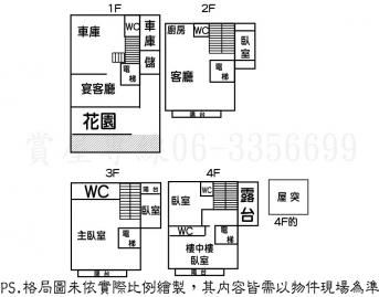 台南東區成屋 史博館臨路花園電梯三車墅