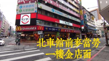 天母士林買房  台北中心大樓 台北車站旁純一樓金店面