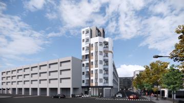 正北區台中二中門口 全新即將完工 角間電梯店套 北屯大樓建案