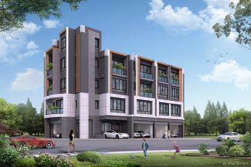 大里區 南區 預售專任 整棟電梯正4樓豪墅 北屯大樓建案