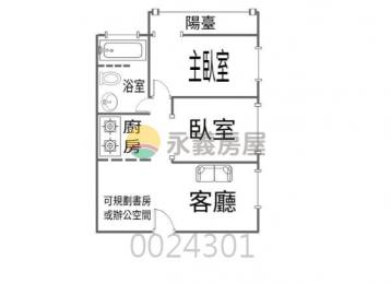 美術館太普美學室內大坪數稀有釋出大兩房