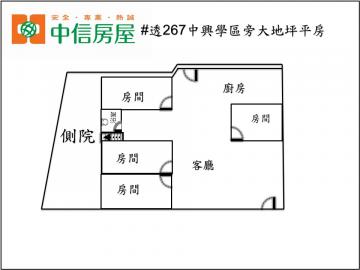 南投土地專家 透267 中興新村 大地坪 開放空間 自由發揮