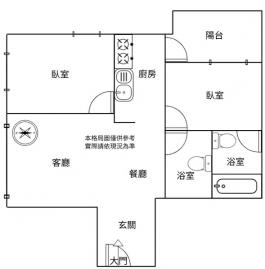 高雄捷運大樓華鳳特區鎮北國小漂亮兩房2衛平車首購推薦耳東陳