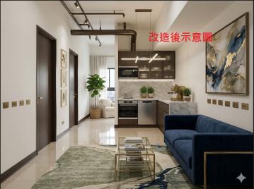板橋風水房仲  江北-帝景5號河景2+1房車