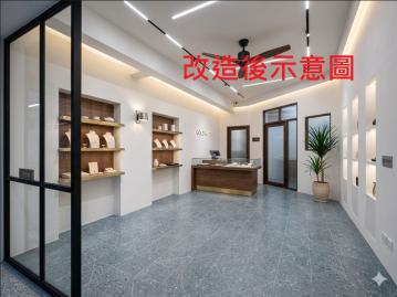 板橋風水房仲 捷運面寬約15米金店面