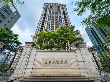 新竹首購成家 竹北地標【大宅天第】水岸景觀豪邸｜四平面車