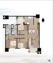 新竹房地專家 富宇瑀玥朝南三房平車