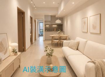 新北板橋買屋賣屋 江北特區河岸帝景高樓2房車2441041