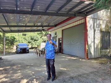 【專任】東勢中嵙山步道旁1甲農地送鐵皮屋台中買屋賣房土地王劉志忠