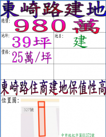 東勢房屋 東崎路建地70