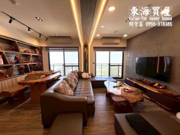 大肚區｜齊美景觀2房+平車．高樓層精裝戶1300萬