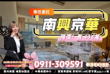 埔里投資｜南興街｜免500萬雙車位三房｜專任｜又是賣厝一隻魚