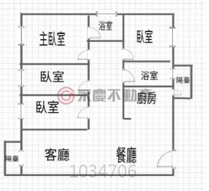 優質全新未住四房車~邊間-雙衛浴開窗-樂滿帝 中路藝文好房
