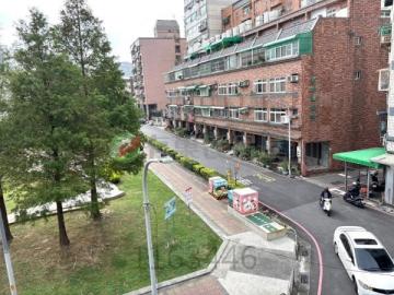 ❤️龍安商圈稀有透店●店住二合一、商業地透店、面公園