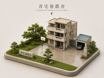 國道6號東草屯交流道隱藏雙面路別墅大莊園