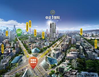 【預售】高雄中正一號院A19景觀雙捷運宅