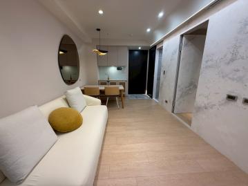 林口【昕上城】全新未住精美裝潢 2房無車大露臺｜一卡皮箱 出租